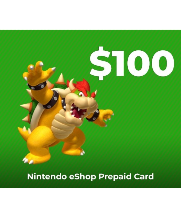 eShop Prepaid Card $100 CA Nintendo eShop Key 